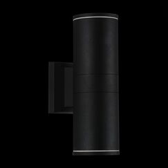 SL561.401.02 Светильник уличный настенный ST-Luce Черный/Черный LED 2*5W 4000K TUBO