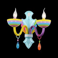 SL672.781.02 Бра ST-Luce Разноцветный/Разноцветный E14 2*40W ORNATO