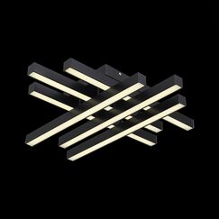 SL933.402.06 Люстра потолочная ST-Luce Черный/Белый,Черный LED 1*36W 3000K/4000K/6000K SAMENTO