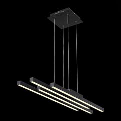 SL933.403.04 Люстра подвесная ST-Luce Черный/Белый,Черный LED 1*38W 3000K/4000K/6000K SAMENTO