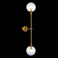 SL1506.201.02 Бра ST-Luce Золотистый/Прозрачный G9 2*5W 4000K CHIETI