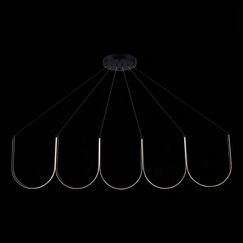 SL6202.413.01 Светильник подвесной ST-Luce Черный LED 1*68W 3000K HEIT