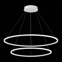 ST605.503.91 Cветильник подвесной SMART ST-Luce Белый/Белый LED 1*91W 2800-6500K AURA