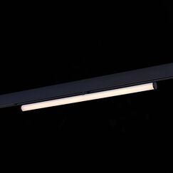ST803.436.10 Магнитный трековый светильник Черный LED 1*10W 3000K 1 200Lm Ra&gt;90 120° IP20 L604xW28xH SKYLINE 48