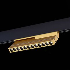 ST805.246.12 Магнитный трековый светильник Золотистый LED 1*12W 4000K 550Lm Ra&gt;90 36° IP20 L220xW22x SKYLINE 48