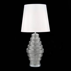 SL1001.104.01 Прикроватная лампа ST-Luce Хром,Дымчатый/Серый E27 1*40W REXITE