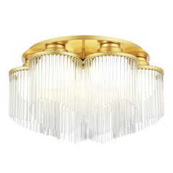 SL1511.202.07 Люстра потолочная ST-Luce Золотистый/Белый E27 7*60W ALLEGRO