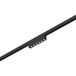 ST666.436.05 Магнитный трековый светильник Черный LED 1*5W 3000K 220Lm Ra&gt;90  IP20 L100xW10xH18 24V SUPER5