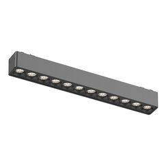 ST673.436.12 Магнитный трековый светильник Черный LED 1*12W 3000K 710Lm Ra&gt;90 36° IP20 L230xW26xH24 SKYFLAT