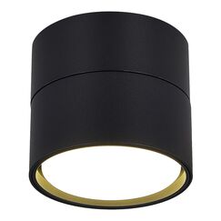 ST651.402.01 Светильник потолочный Черный GX53 1*50W IP20 D85xH77 220V Без ламп Накладные светильники