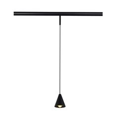 ST689.436.05 Магнитный трековый светильник Черный LED 1*5W 3000K Lm Ra&gt;90 40° IP20 D80xH98 24V SUPER5