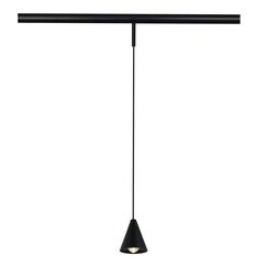 ST689.446.05 Магнитный трековый светильник Черный LED 1*5W 4000K Lm Ra&gt;90 40° IP20 D80xH98 24V SUPER5