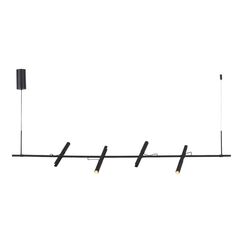 SL6210.403.04 Светильник подвесной ST-Luce Черный/Черный, Золотистый LED 4*3W 3000K LILT