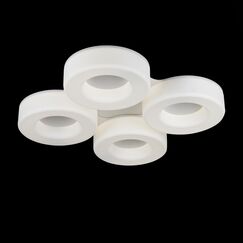 SL886.552.04 Светильник потолочный ST-Luce белый/ LED 4*24W 4100K LORDIN