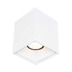 ST168.502.01 Светильник потолочный Белый GU10 1*50W IP20 L82,5xW82,5xH104 220V Без ламп Накладные светильники