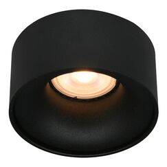 ST260.408.01 Св-к встр. Черный GU10 1*50W IP20 D85xH104 220V Без ламп Встраиваемые светильники