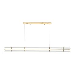 SL6245.223.01 Светильник подвесной ST-Luce золотистый/Прозрачный LED 1*30W 4000K FAGY