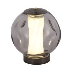 SL6520.404.01 Прикроватная лампа ST-Luce черный жемчуг/прозрачно-дымчатый LED 1*5W 4000K HELMI