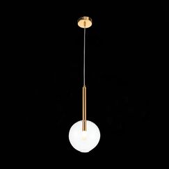 SL1054.203.01 Светильник подвесной ST-Luce Золотистый/Прозрачный G9 1*5W SOFIO