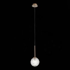 SL1152.203.01 Подвес ST-Luce Золотистый/Прозрачный G9 LED 1*5W ARCOBALINO