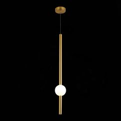 SL1222.233.01 Светильник подвесной ST-Luce Золотистый/Золотистый, Белый LED 1*18W 4000K ANGURRA