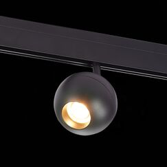 ST354.436.12 Магнитный трековый светильник Черный LED 1*12W 3000K 680Lm Ra&gt;80 36° IP20 L120xW100xH19 SKYLINE 48