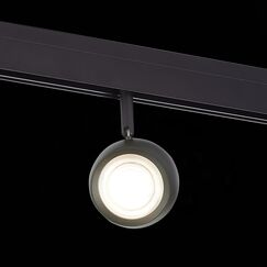 ST355.446.10 Магнитный трековый светильник Черный LED 1*10W 4000K 470Lm Ra&gt;80 36° IP20 L120xW50xH176 SKYLINE 48