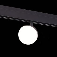 ST358.436.07 Магнитный трековый светильник Черный LED 1*7W 3000K 520Lm Ra&gt;80 120° IP20 L120xW90xH192 SKYLINE 48
