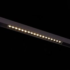 ST361.436.18 Магнитный трековый светильник Черный LED 1*18W 3000K 1 407Lm Ra&gt;90 36° IP20 L331xW22xH4 SKYLINE 48