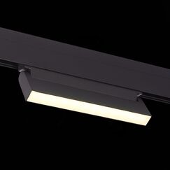 ST363.436.12 Магнитный трековый светильник Черный LED 1*12W 3000K 720Lm Ra&gt;90 120 IP20 L219xW22xH108 SKYLINE 48