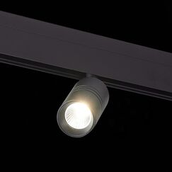 ST365.446.07 Магнитный трековый светильник Черный LED 1*7W 4000K 595Lm Ra&gt;90 36° IP20 D44xH90 48V SKYLINE 48
