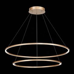 ST605.243.91 Светильник подвесной ST-Luce Золотистый/Белый LED 1*91W 4000K Подвесные светильники