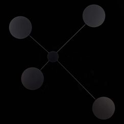 SL6006.401.04 Светильник настенно-потолочный ST-Luce Черный/Черный LED 4*5W 3000K TONDO