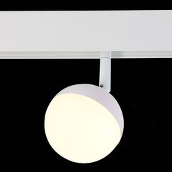 ST358.536.07 Магнитный трековый светильник Белый LED 1*7W 3000K 520Lm Ra&gt;80 120° IP20 L120xW90xH192 SKYLINE 48