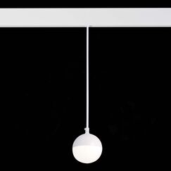 ST358.543.07 Магнитный трековый светильник подвесной Белый LED 1*7W 4000K 520Lm Ra&gt;80 120° IP20 D90x SKYLINE 48