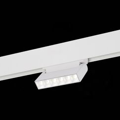 ST364.546.06 Магнитный трековый светильник белый LED 1*6W 4000K 532Lm Ra&gt;80 36° IP20 L120xW22xH108 4 SKYLINE 48