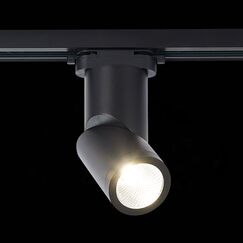 ST650.436.10 Св-к трек. Черный LED 1*10W 3000K 800Lm Ra&gt;90 38° IP20 D60xH190 165-265V BASE