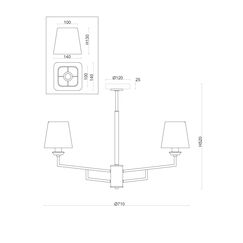 Люстра Freya FR5266PL-05CH