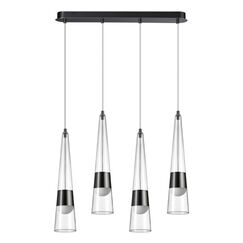 5044/42L L-VISION ODL24 435 глянц.темн.хром/прозрачный/металл/стекло Люстра LED 42W 3000K 4167Лм LUMP