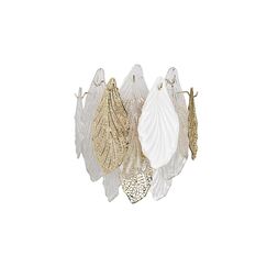 5052/3W HALL ODL24 625 золото/белый/прозрачный/металл/стекло/фарфор/металл Бра E14 3*40W LACE