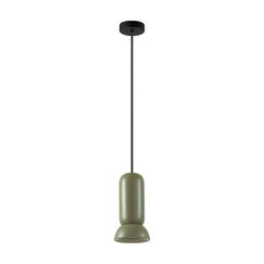 5054/1B PENDANT ODL24 451 черный/зеленый/металл/керамика Подвес GU10 LED 4W KERAMA