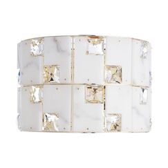 5076/2W HALL ODL24 617 золото/прозрачный/белый/металл/хрусталь/алебастр Бра E14 2*40W CHESSI