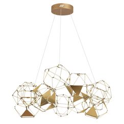 5086/56L L-VISION ODL25 503 античная бронза/металл Люстра LED 56W 4000K 3360Лм TRELLIS