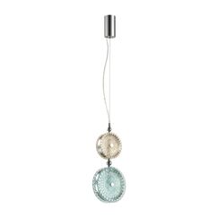 5416/13LD L-VISION ODL_EX23 154 хром/желтый/голубой металл/стекло Подвес LED 13W 4000K CARAMELLA