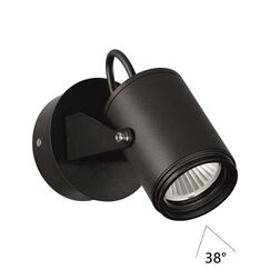 6647/10WL NATURE ODL24 725 черный/металл Настенный светильник IP54 LED 10W 4000K 38° AC85-265V STIMA