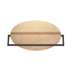 7016/20WL HIGHTECH ODL25 255 золотой ice crack/металл/акрил Настенно-потолочный светильник поворотный 360° IP20 LED 1*20W LUNAR