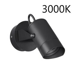 6647/10WL3 NATURE ODL25 725 черный/металл Настенный светильник IP54 LED 10W 3000K 38° AC85-265V STIMA