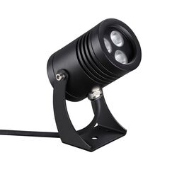 6648/6WA NATURE ODL24 725 черный/металл Фасадный поворотный светильник на 360° IP67 LED CREE 6W 4000K 30° AC85-265V STIMA