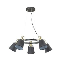 3638/5 MODERNI LN19 182 черный Люстра E14 5*40W 220V MARCUS