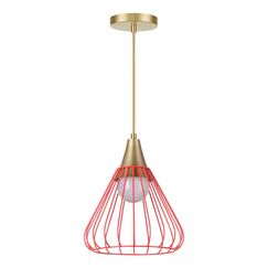 4450/1 УЦЕНКА SUSPENTIONI LN20 247 красный Подвес E27 1*60W 220V DAMI